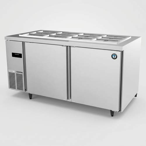 75 cm Deep Hoshizaki 2 Door 150 cm Undercounter Preparation Table