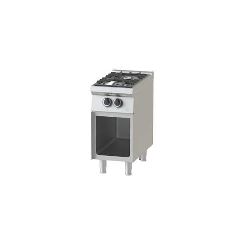 Nayati Meritus 700 Series 2 Burner Gas Range with Open Cabinet