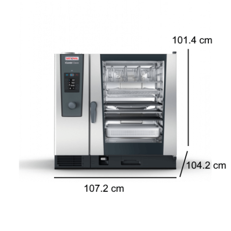 Rational iCombi Classic 10 2 1 size
